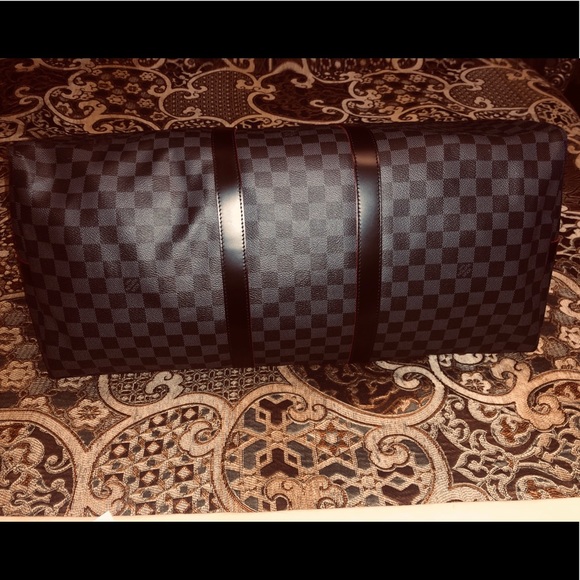 LV KEEPALL BOUDILLER 55 DAMIER GRAPHITE - Picture 3 of 6